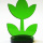 ​​Фишка Тюльпан Зеленый на подставке - ​​Фишка Тюльпан Зеленый на подставке