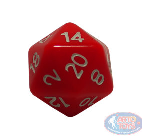 Кубик Красный D20 Кубик D20 Красный 20 граней