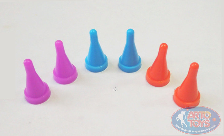 Фишка Конус фиолетовая