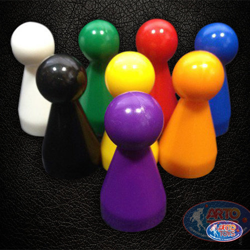 Фишка большая 20х40 оранжевая