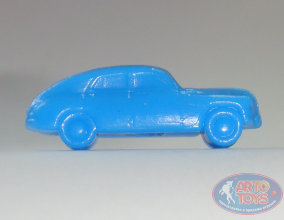 Фишка-фигурка Автомобиль, голубой. ​Фигурка-фишка Автомобиль , цвет: голубой, используется для комплектации настольных игр. Высота 9 мм, ширина 9 мм. длина 35 м.