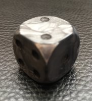 Кубик Серебро d6 18 мм