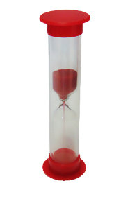 Часы песочные на 1 минуту цвет: Красный ​Часы песочные на 1 минуту цвет: Красный

Высота 87 мм.

Диаметр основания 25 мм.

Внутренняя колба 15 мм.
