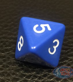 Кубик Синий D8 Кубик Синий D8 Для настольных игр
