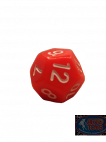 Кубик D12 Красный Кубик D12 Красный