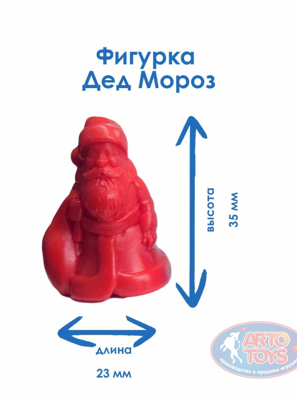 Фигурки для настольных игр: Дед Мороз, Снегурочка, Ёлочка, Снеговик