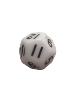 Кубик Белый D12