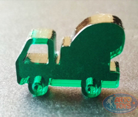 Фишка Бензовоз 6 мм. Зеленый купить