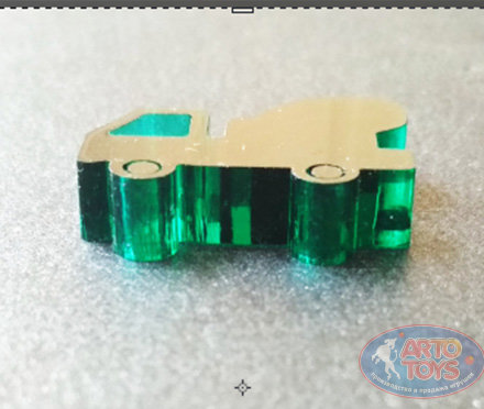 Фишка Бензовоз 6 мм. Зеленый купить