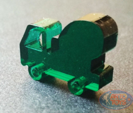 Фишка Бензовоз 6 мм. Зеленый купить