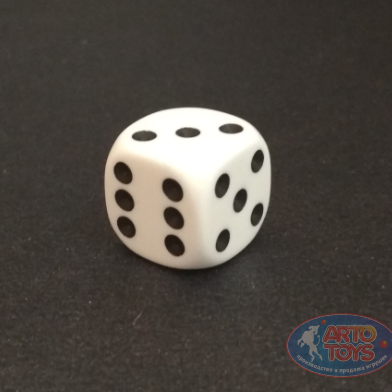 Кубик Артотойз классический 15 мм. для настольных игр