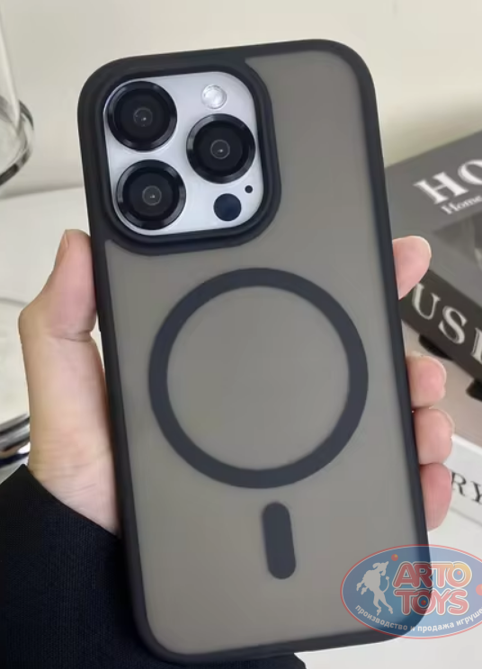 Чехол силиконовый для iPhone MAGNETIC 13 PRO MAX
