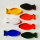 Фишка-маркер Рыбка оранжевая длина 30 мм - Фишка-маркер Рыбка оранжевая длина 30 мм