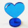 Фишка Сердечко синее на подставке - Фишка Сердечко синее на подставке