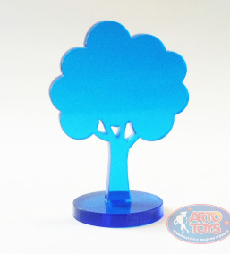 ​Фишка Дерево синее на подставке​ ​​Фишка Дерево синее на подставке​

Можно использовать как фишку или маркер в игре.

Прекрасно подойдет для украшения и декора.
